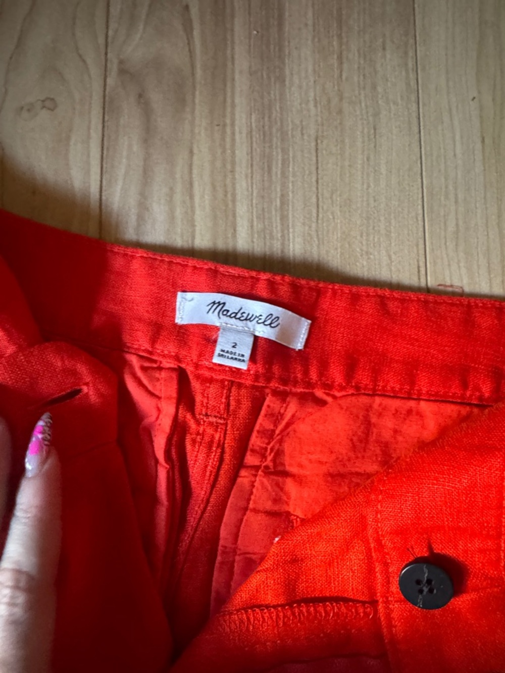 Madewell Linen Pants - Picture 2 of 3